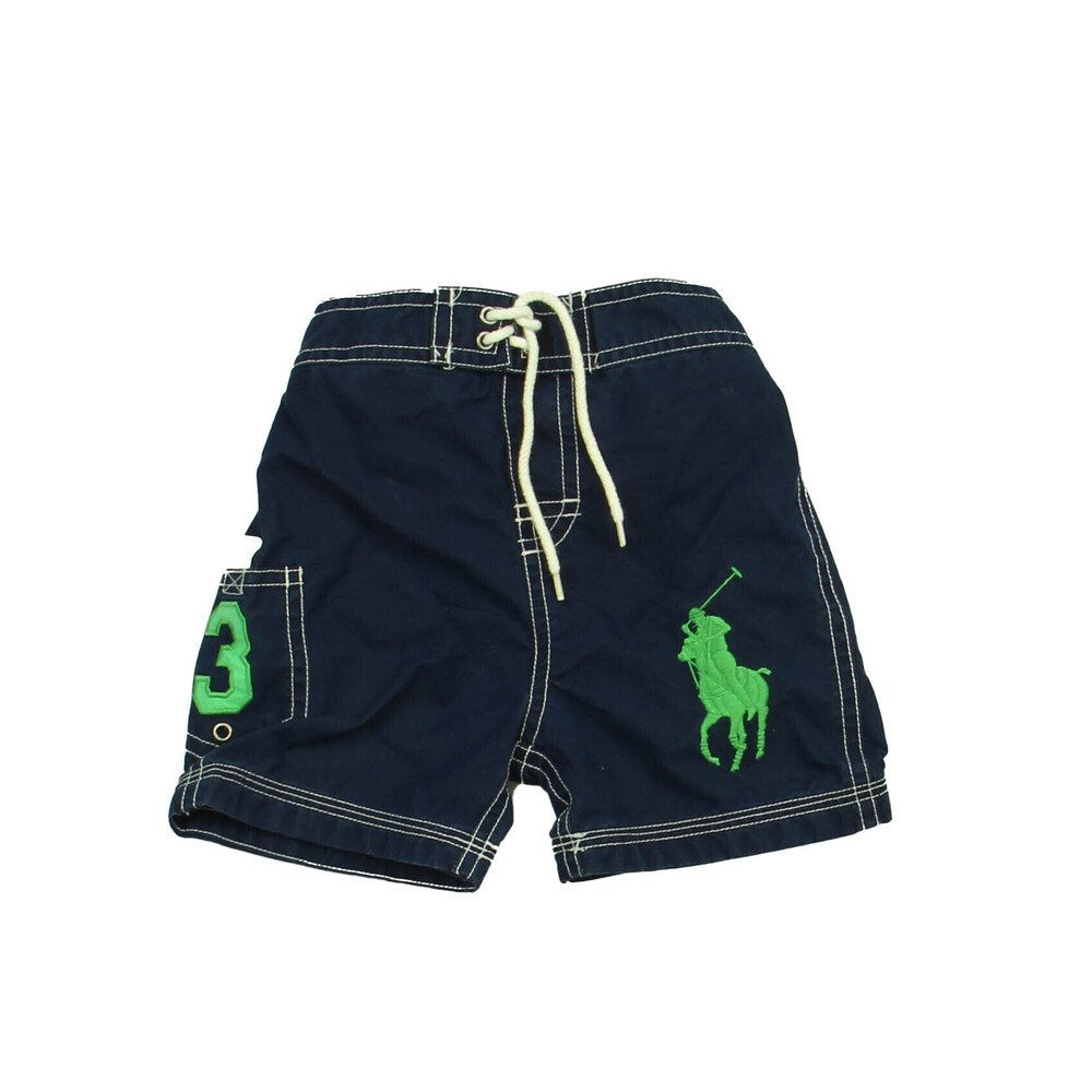 Ralph Lauren Boys Navy Trunks size: 9 Months